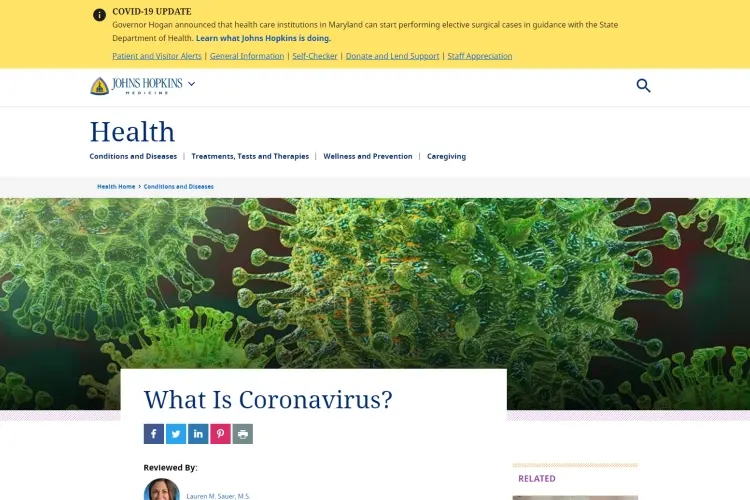 What isCoronavirus?