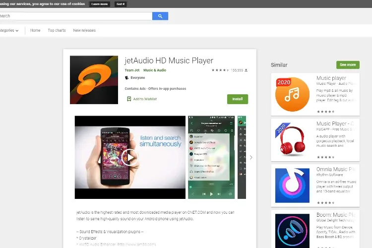 JetAudio HD music player