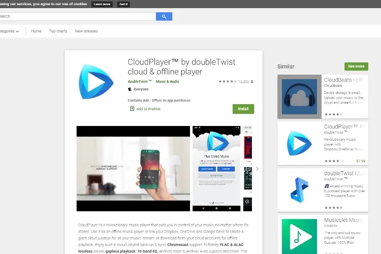 CloudPlayer For Android