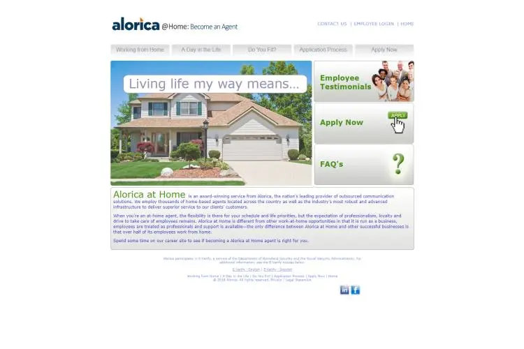 Make $ with Alorica at Home