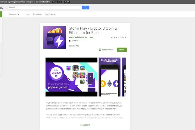 Storm Play: FreeBitcoin, Ethereum & Storm