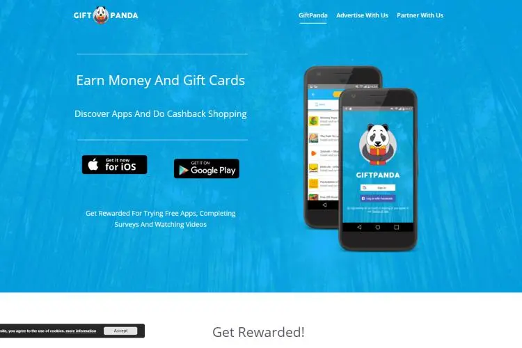 GiftPanda, Cashback Shopping