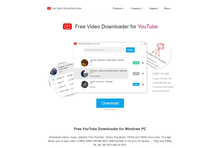Free VideoDownloader for YouTube