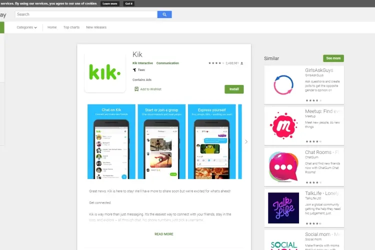 Best Snapchat Alternative Apps to Exchange Pictures and Videos in 2023: Kik