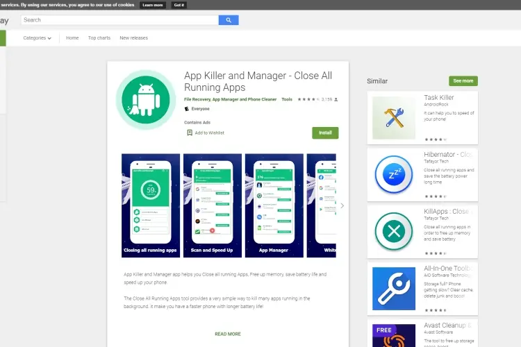 AppKiller and Manager